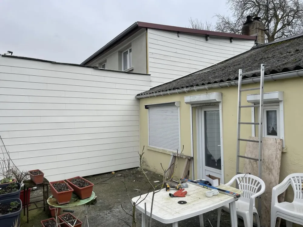 Isolation par l'extérieur - après